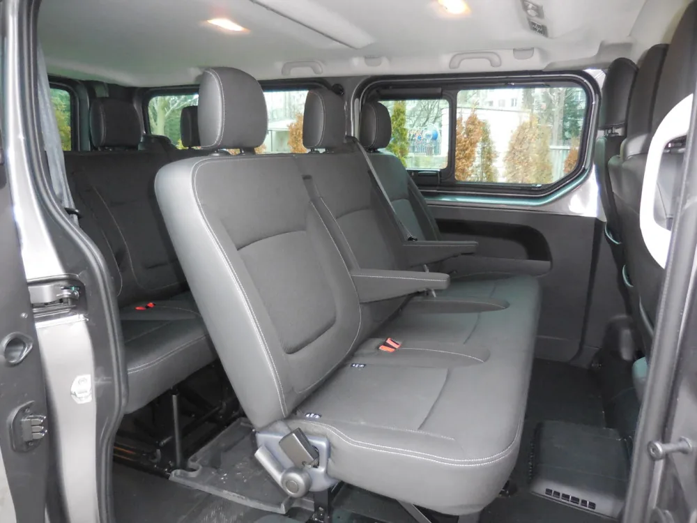 Renault Trafic 8+1 (2017) — zavazadlový prostor